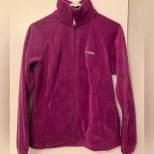 Purple Columbia Zip-Up coat